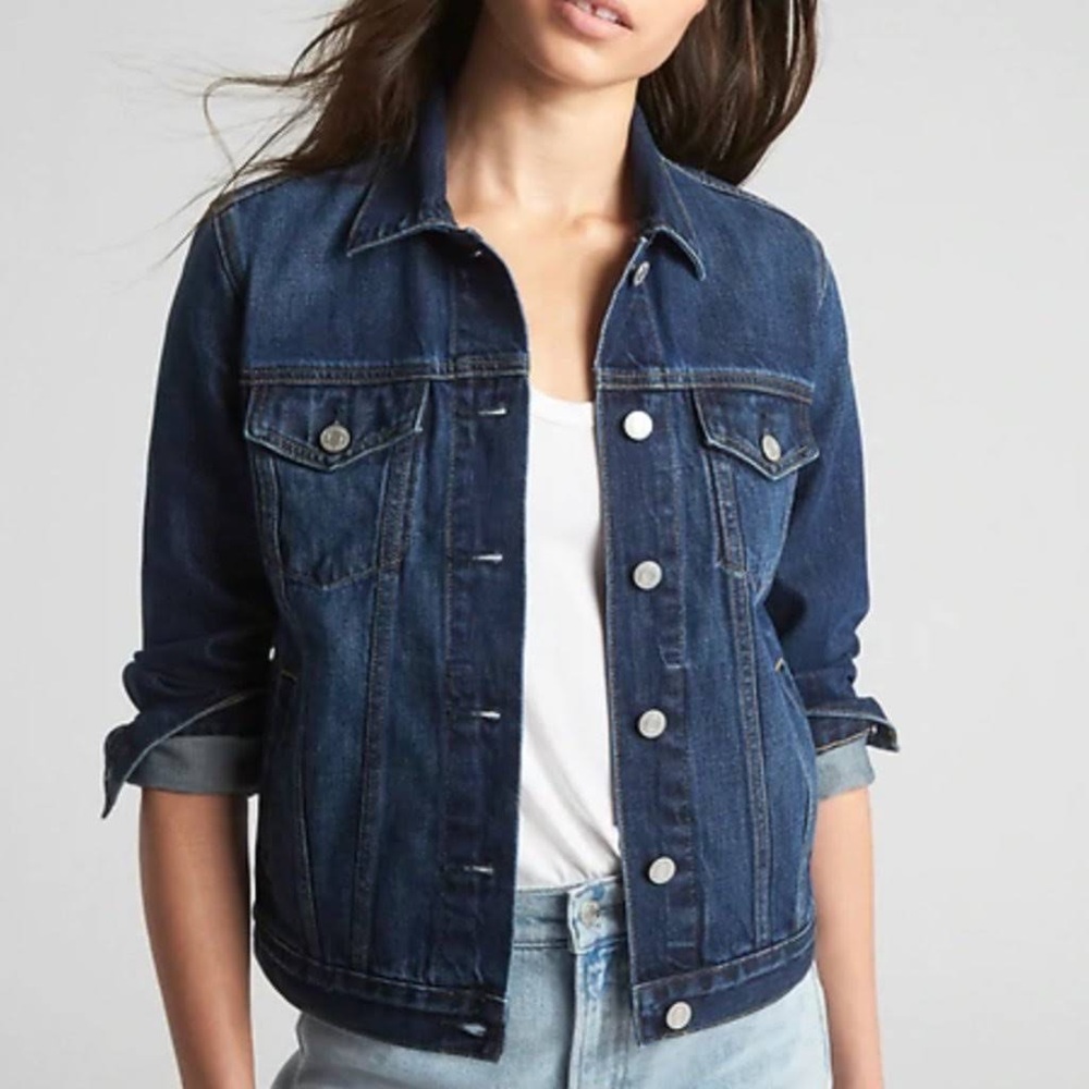 Women’s Gap Dark wash Jean Jacket